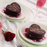 Photo of vegan chocolate kirsch cherry hearts