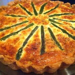 Photo of asparagus quiche