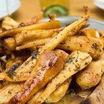 Photo of roasted parsnips