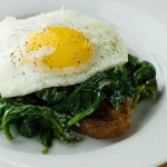 Photo of eggs Florentine