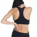 Photo of a woman with neck and back pain