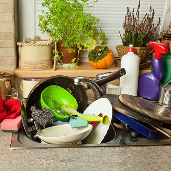 Feeling stressed? Do the dishes!